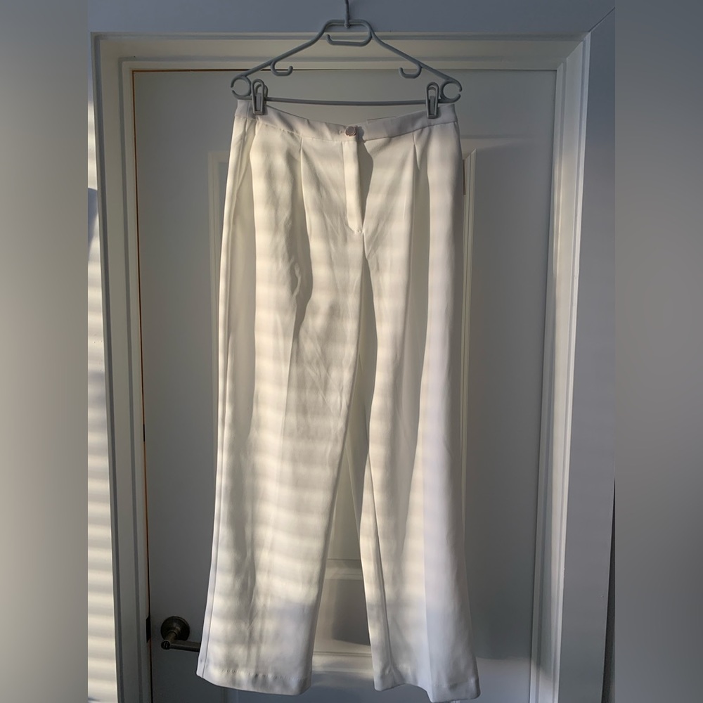 NWT Anne Klein High Rise Wide Leg Pants size 8